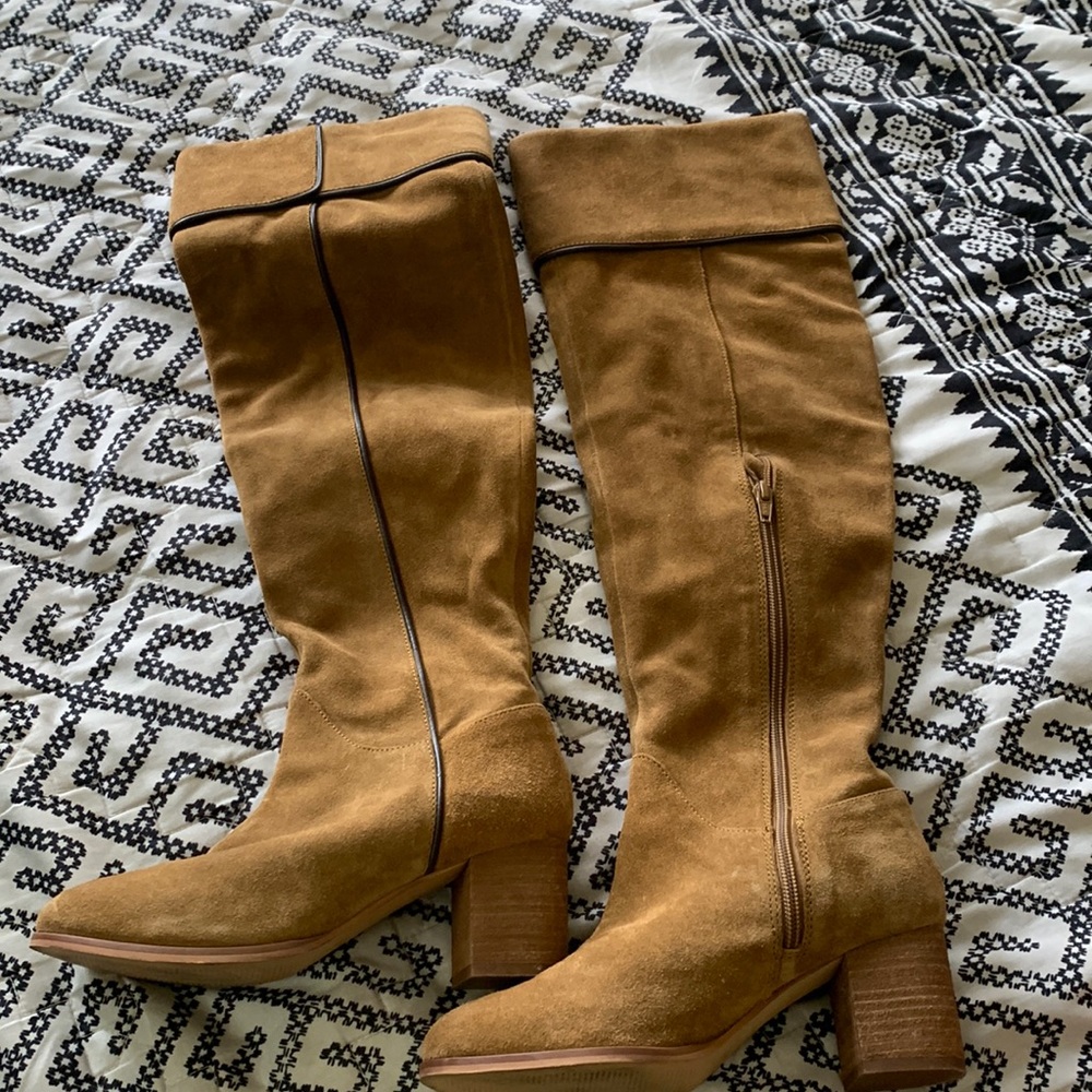 Coconuts knee high brown boots